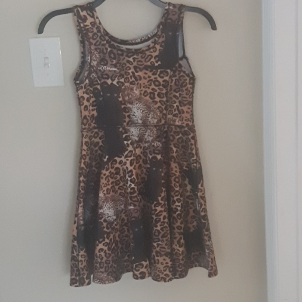 Girl's Leopard Dress size 7/8